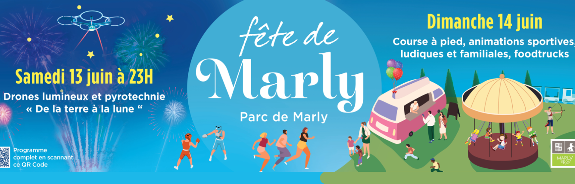 Spectacle de drones, carrousel, course : découvrez ce qui vous attend à la Fête de Marly