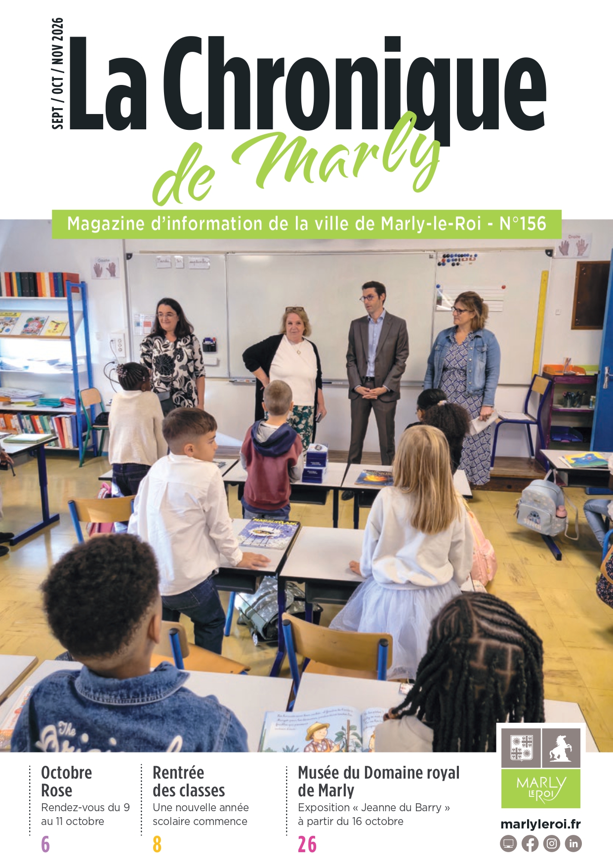 La Chronique de Marly - Septembre/Octobre/Novembre 2026